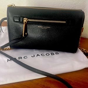 Marc Jacobs Black Crossbody/ clutch